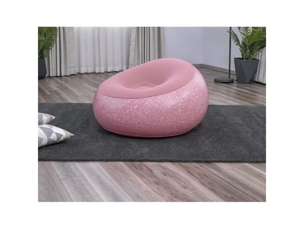 Bestway 75155, Rosa, Vinyl, Velour (laptop), 100 kg, 1220 mm, 1220 mm