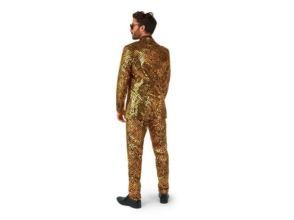 OppoSuit Golden Geo Star maskeraddräkt