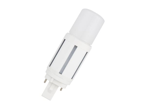 OSRAM DULUX D EM & AC Mains - LED-lyspære - form: tubulær - mattslipt finish - G24d - 5.5 W (ekvivalent 13 W) - klasse E - kjølilg hvitt lys - 4000 K