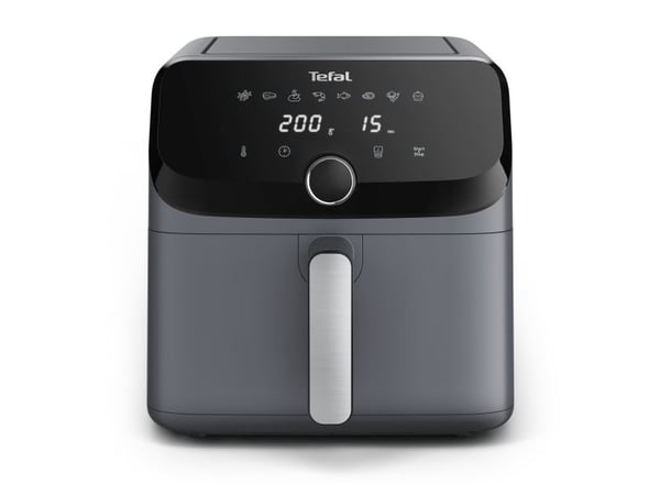 Tefal Easy Fry Mega EY855BE0, Varmluftsfrityr, 7,5 l, 80 °C, 200 °C, 8 person(er), 60 min