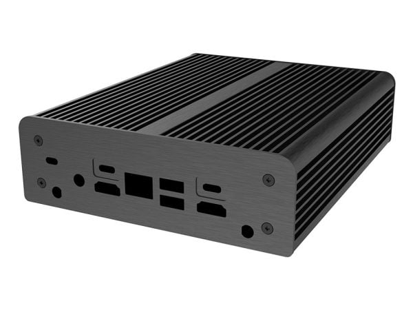 Akasa Newton AC UCFF-deksel for Intel NUC 13 Pro med i3, vifteløs - svart