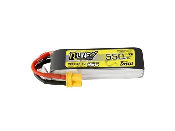Gens Ace &amp; Tattu Akumuliatorius Tattu R -Line 550mAh 7,4V 95C 2S1P XT30