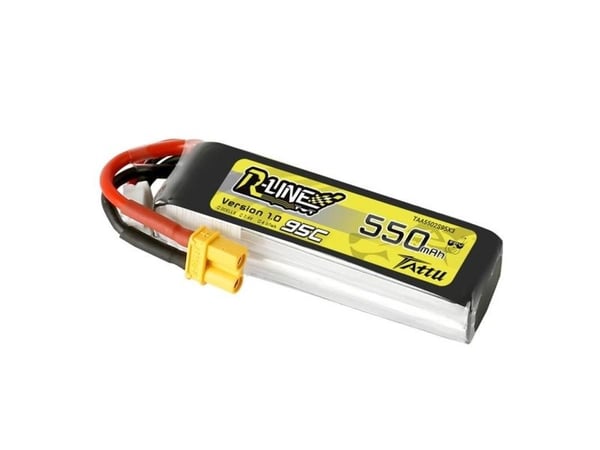 Gens Ace &amp; Tattu Akumuliatorius Tattu R -Line 550mAh 7,4V 95C 2S1P XT30