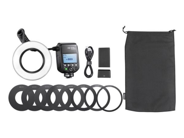 Godox MF-R76S, 1 s, Trådløse forbindelser, 32 kanaler, 578 g, Kompakt blits