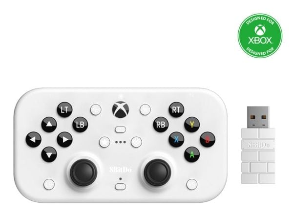 8Bitdo Lite SE - Håndkonsoll - trådløs - 2.4 GHz/Bluetooth - for Microsoft Xbox Series X, Microsoft Xbox Series S, Microsoft Xbox One, PC