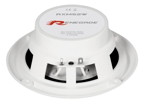 Renegade RXM52W, 2-vägs, 160 W, 80 W, 3 O, 80 - 20000 hz, Polypropylen