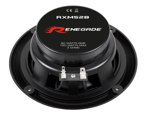 Renegade RXM52B, 2-vägs, 160 W, 80 W, 3 O, 80 - 20000 hz, Polypropylen