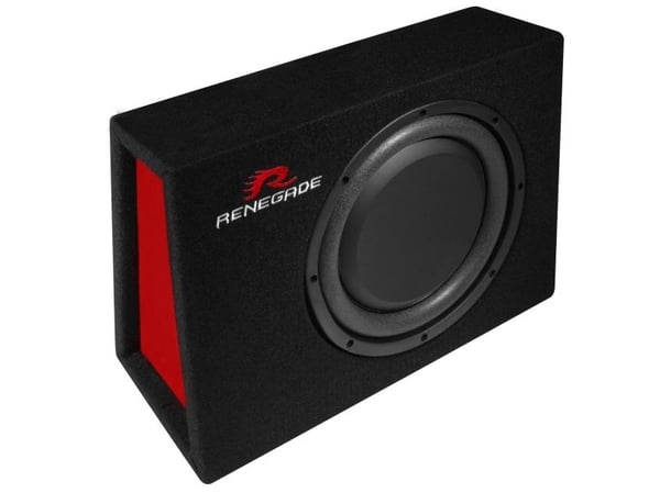 Renegade RXS1000, 25,4 cm (10"), Pre-lastet subwoofer, 200 W, 4 O