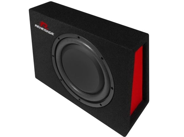 Renegade RXS1000, 25,4 cm (10"), Pre-lastet subwoofer, 200 W, 4 O