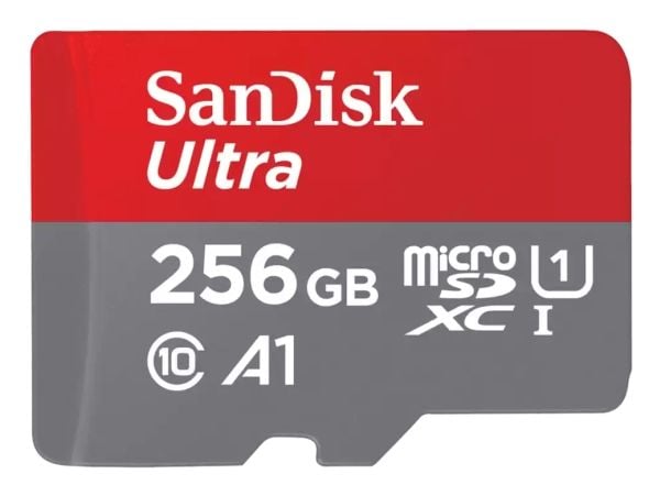 SanDisk Ultra - Flashminnekort - 256 GB - A1 / Video Class V10 / UHS-I U1 / Class10 - SDXC UHS-I