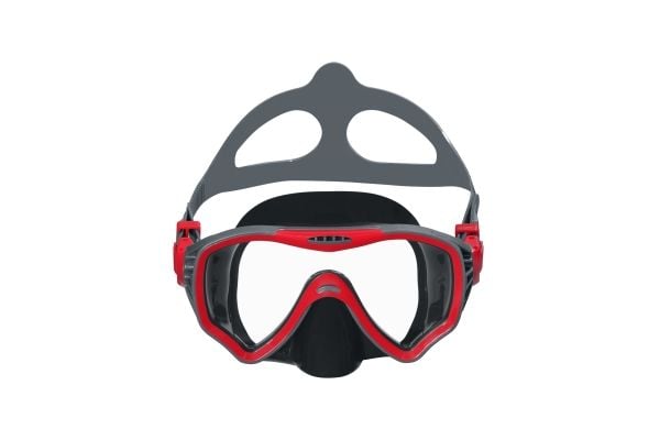 Bestway 22074 / 23, Vuxen, Halv ansiktsmask, Fridykning, Härdat glas, Silikon, Olika färger
