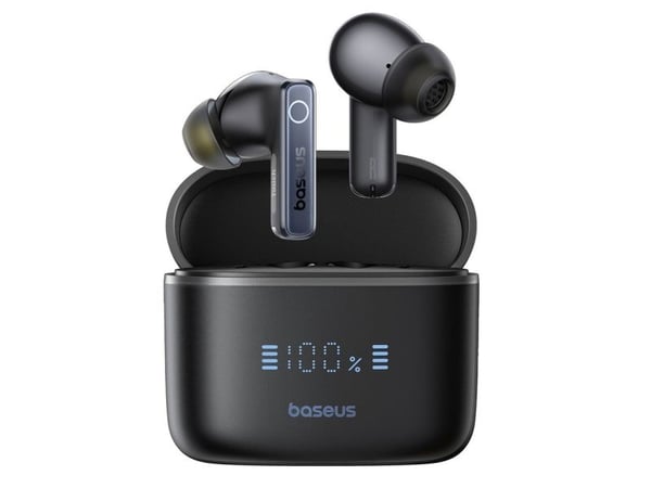 Baseus Bowie 30, True Wireless Stereo (TWS), Samtale/Musikk/Sport/Hverdag, 181,4 g, Hodesett, Svart