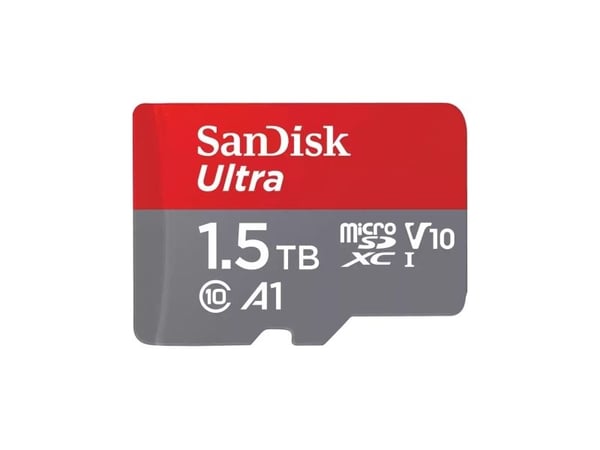 SanDisk SDSQUAC-1T50-GN6MN, 1,5 TB, MicroSDXC, Klasse 10, UHS-I, 150 MB/s, Grå, Rød