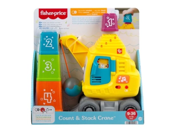 Fisher Price Count & Stack Crane