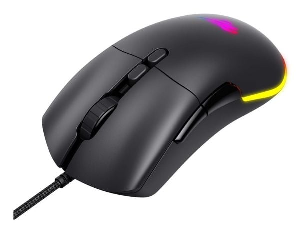 Havit HV-MS760 - Mus - laser - 9 knapper - kablet - USB