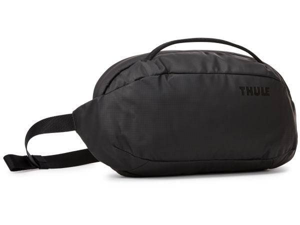 Thule Tact - Bältesväska för surfplatta - 5L - 100% recycled 420D polyester with PU face coat - svart - 7"