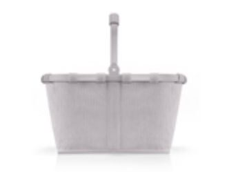 Reisenthel carrybag, Varukorg, Silver, Gjuten aluminium, Polyester, 22 l, 480 mm, 280 mm