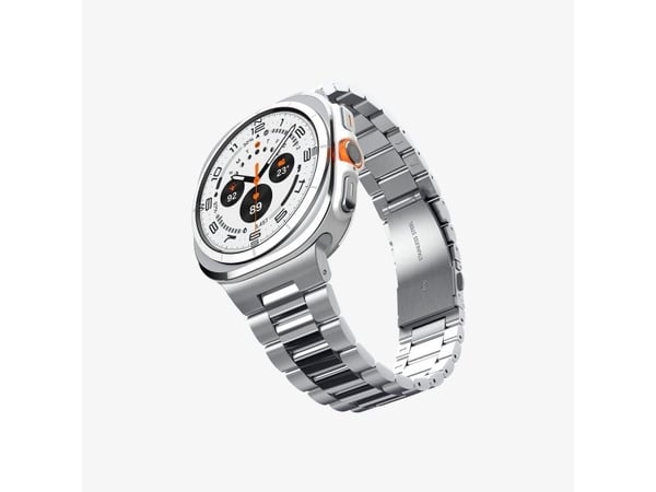 Spigen Modern Fit 316L, Band, Smartklokke, Sølv, Samsung, Galaxy Watch Ultra (47mm), Rustfritt stål