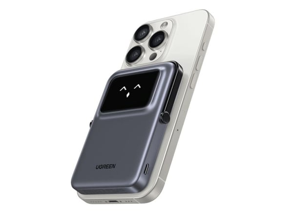 Ugreen UNO, 10000 mAh, Trådløs lading, 20 W, Lilla