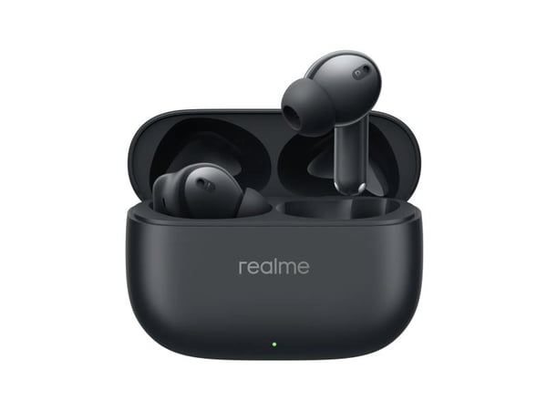 realme Buds T310, True Wireless Stereo (TWS), Samtaler/musikk, Hodesett, Svart