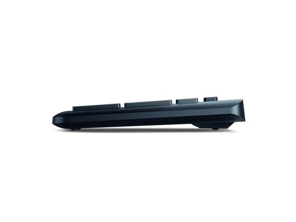 DELL KM3322W, Trådløs, RF kabel-fri, Plunger key switch, AZERTY, Sort, Mus inkludert