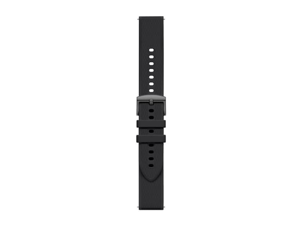 OnePlus 5491100457, Urrem, OnePlus, Watch 3 43 mm, Fluorelastomer, Sort, 18 mm