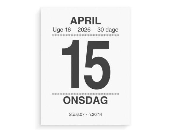 Mayland 26241000, Vegg, 734 sider, Riv-av, Flerfarget, Dag, 12 måned(er)