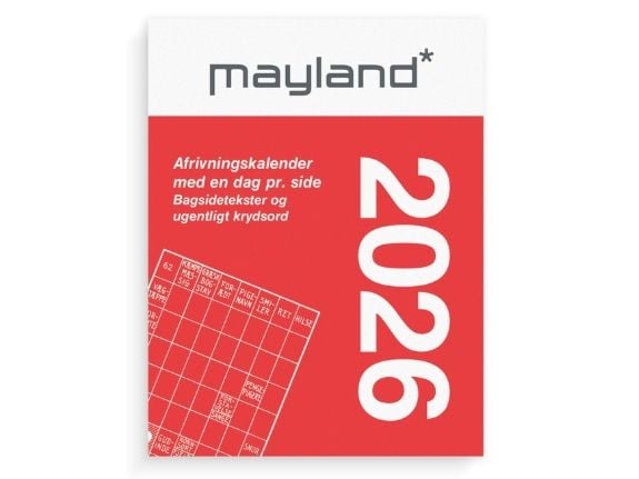 Mayland 26241000, Vegg, 734 sider, Riv-av, Flerfarget, Dag, 12 måned(er)