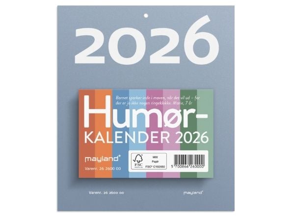 Afrivningskalender Humør 2026