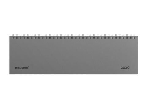 Mayland 16130000, Bord, 112 sider, Grå, Plast, Uke, 12 måned(er)