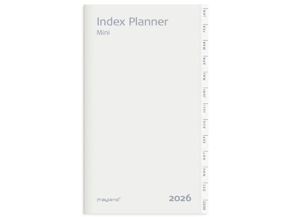 Mayland 16071500, 36 sheets, Hardcover, Cardboard, Multicolour, Month on 2 pages, Lined paper