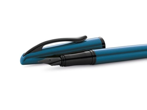 Pelikan 826754, akvamarin, Fyllesystem med patron, Blå, Metall, 1 stykker