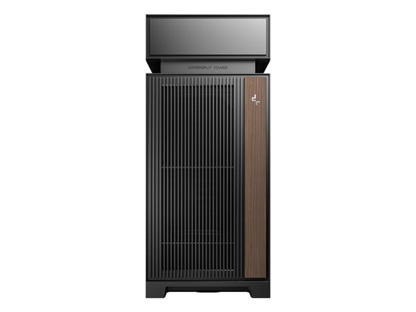 DeepCool CL660 - Mid tower - ATX - sidepanel med vindu (herdet glass) - ingen strømforsyning (ATX / SFX / SFX-L) - svart - USB/lyd
