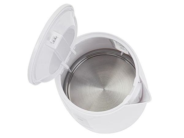 Adler AD 1371W, 0,8 l, 800 W, Hvit, Plast, Vannivåindikator, Trådløs