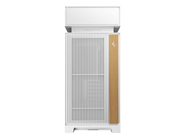 DeepCool CL660 WH - Mid tower - ATX - sidepanel med vindu (herdet glass) - ingen strømforsyning (ATX / SFX / SFX-L) - hvit - USB/lyd