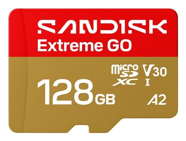 SANDISK MicroSD Extreme GO 128GB SANDISK MicroSD Extreme GO 128GB