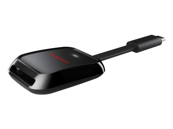 SanDisk QuickFlow - Kortleser (SDXC UHS-I, SDHC UHS-I, SDXC, SDHC, SD) - USB-C 3.2 Gen 1