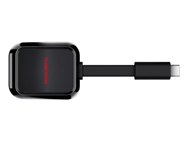 SanDisk QuickFlow - Kortleser (SDXC UHS-I, SDHC UHS-I, SDXC, SDHC, SD) - USB-C 3.2 Gen 1