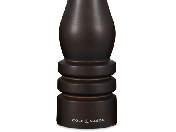 Cole &amp; Mason London, Pepperkvern, Sjokolade, Tre, Bøk, Karbonstål, Pepper, 58 mm