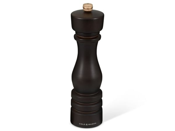 Cole &amp; Mason London, Pepperkvern, Sjokolade, Tre, Bøk, Karbonstål, Pepper, 58 mm
