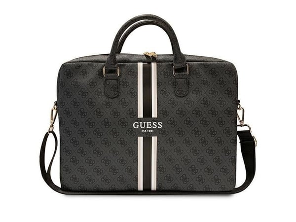 Guess Notebook laukku 16" 4G painettu musta (GUE002720)