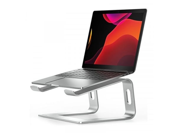 Crong AluBench ergonomisk stativ for bærbar PC i aluminium (sølv)