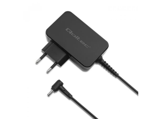 Qoltec - Strømadapter - AC 220-240 V - 45 watt - svart - for ASUS ZENBOOK UX21E; UX31E