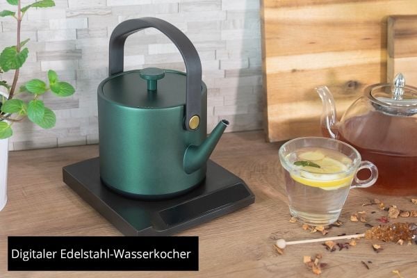 Unold 18217 BLITZKOCHER Jade, 0,6 l, 800 W, Grønn, Plast, Rustfritt stål, Justerbar termostat, Vannivåindikator