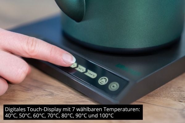 Unold 18217 BLITZKOCHER Jade, 0,6 l, 800 W, Grønn, Plast, Rustfritt stål, Justerbar termostat, Vannivåindikator