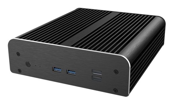 Akasa Newton RC, kompakti tuulettimeton kotelo ASUS NUC 14 Pro:lle