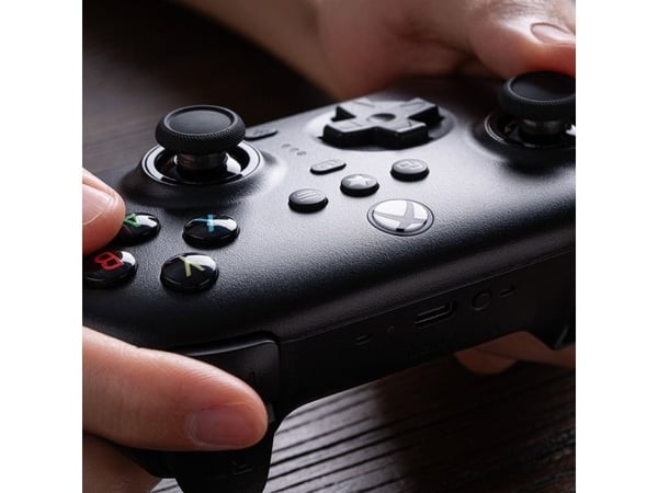 8Bitdo Ultimate 3-mode - Håndkonsoll - trådløs - 2.4 GHz/Bluetooth - svart - for Microsoft Xbox One, Microsoft Xbox Series S, Microsoft Xbox Series...