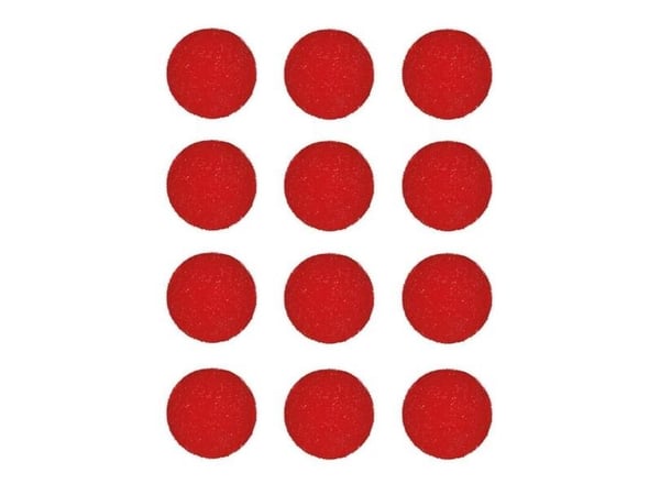 Röda skumklovennäsor, 12 st