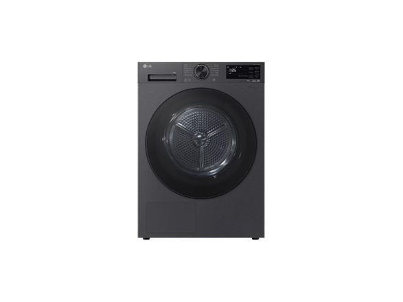 LG Serie 500 RHX5009TBB - Torktumlare - Wi-Fi - bredd: 60 cm - djup: 66 cm - höjd: 85 cm - frontmatad - anti-fingerprint graphite matte steel