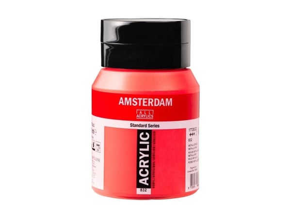 Amsterdam Standard Series akrylfärg, metallisk röd 832